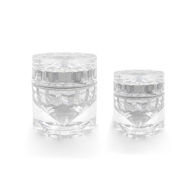 15g 30g Cosmetic Packaging Jar Không khí Plastic Cream Jar Với Hai Kích thước
