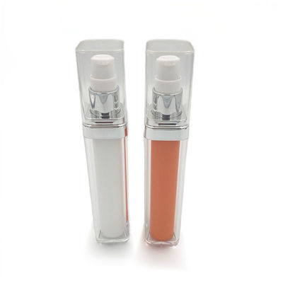 PMMA Acrylic Foundation Pump Bottle Empty Makeup Bottle 33*30*158mm