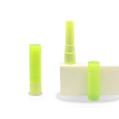 Tự xoắn lại PP Green Lip Balm Tubes Rechargeable Lip Balm Tube 5g