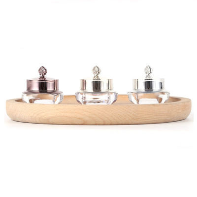 Bao bì nhỏ Glitter Cosmetic Acrylic Jar PMMA 5g Cosmetic Jar