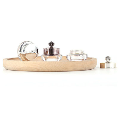 Bao bì nhỏ Glitter Cosmetic Acrylic Jar PMMA 5g Cosmetic Jar