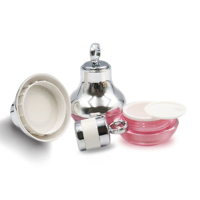 Tùy chỉnh lọ bao bì mỹ phẩm với nắp cho kem dưỡng ẩm