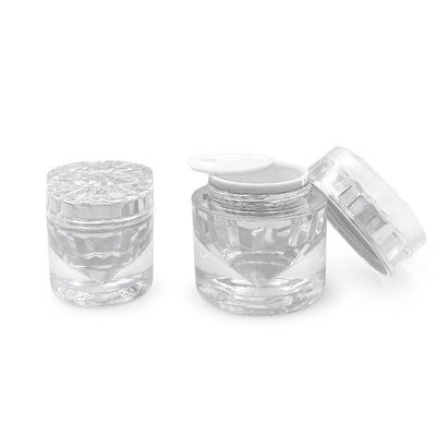 55 * 56mm Phong bình mỹ phẩm sang trọng 30g Phong bình mỹ phẩm với nắp tùy chỉnh