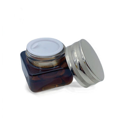 44.5 * 43mm Glass Cosmetic Packaging Bottle Logo tùy chỉnh OEM ODM