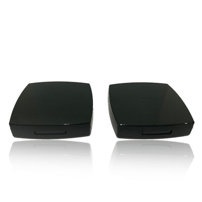 Thời trang bền đen rỗng compact bột vỏ không rò rỉ
