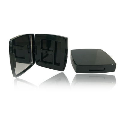 Bốn giác trống bột lỏng compact case mặt bột case 58.5 * 13.8mm