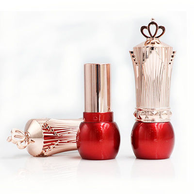ABS Crown Custom Lipstick Container Hình dạng không đều Màu đỏ