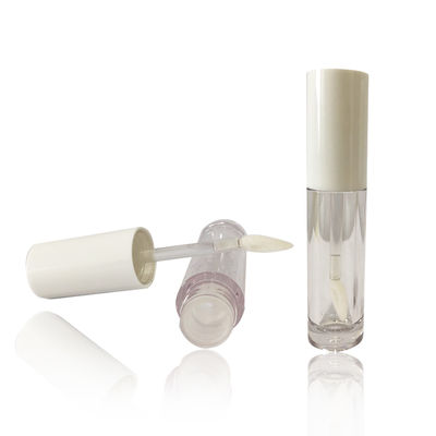 4ml ABS hộp đựng kem môi với bàn chải chứa kem môi trống