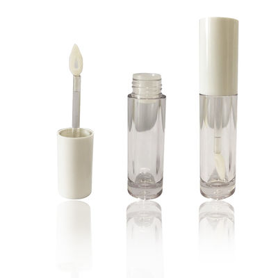 4ml ABS hộp đựng kem môi với bàn chải chứa kem môi trống