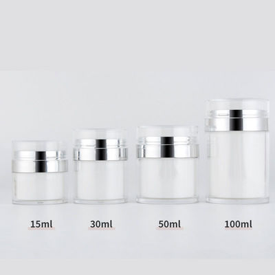 Popular Acrylic Press Foundation Bottle Double Layer Face Cream Bottles Eye Cream Container Các sản phẩm có chứa kem mắt