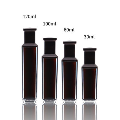 Chăm sóc cá nhân Thiết bị bảo quản mỹ phẩm Cap Acrylic Logo tùy chỉnh màn hình in tổ chức bao bì