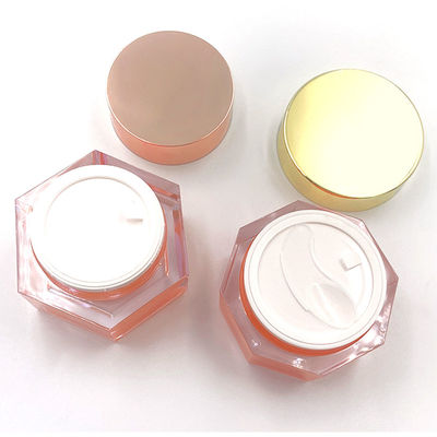 Chất chống rò rỉ Transparent Acrylic Cosmetic Jar Diamond Jar cho kem chăm sóc da - 50g
