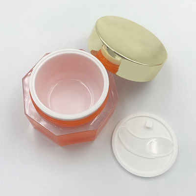 Chất chống rò rỉ Transparent Acrylic Cosmetic Jar Diamond Jar cho kem chăm sóc da - 50g