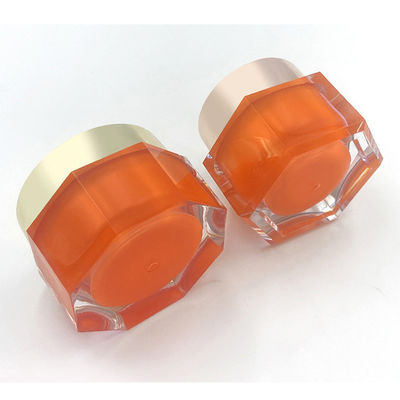 Chất chống rò rỉ Transparent Acrylic Cosmetic Jar Diamond Jar cho kem chăm sóc da - 50g