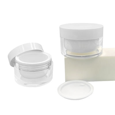Có thể tùy biến 50g Diamond Acrylic Jar Với thiết kế đơn giản OEM / ODM Logo có sẵn