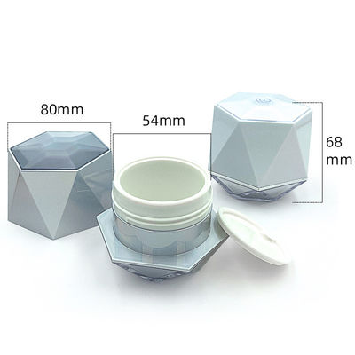 Chất mỡ mỹ phẩm trong suốt chống rò rỉ với logo tùy chỉnh 5g / 10g PP / ABS / Acrylic