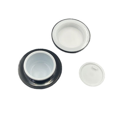 Kim cương Acrylic kem mỹ phẩm bình nhỏ trong suốt để chăm sóc da 30g / 50g khối lượng