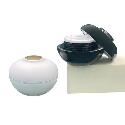 Kim cương Acrylic kem mỹ phẩm bình nhỏ trong suốt để chăm sóc da 30g / 50g khối lượng