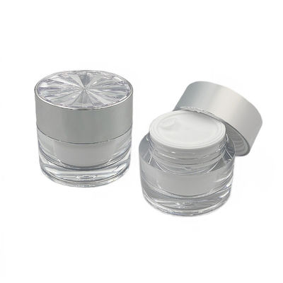 Chất chống rò rỉ Diamond Acrylic Cosmetic Jar cho kem chăm sóc da Container nhỏ 30g/50g