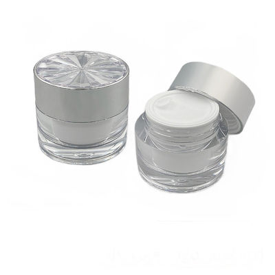 Chất chống rò rỉ Diamond Acrylic Cosmetic Jar cho kem chăm sóc da Container nhỏ 30g/50g