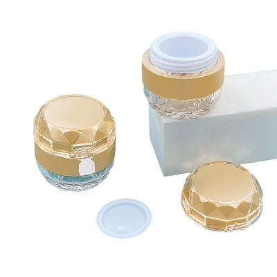 Thùng mỹ phẩm Acrylic 50g có thể tùy chỉnh Thùng mỹ phẩm kim cương Thùng thiết kế kem chăm sóc da