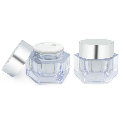 Kiểm tra rò rỉ kem chăm sóc da bình thiết kế đơn giản 30g / 50g Bao bì mỹ phẩm với mẫu