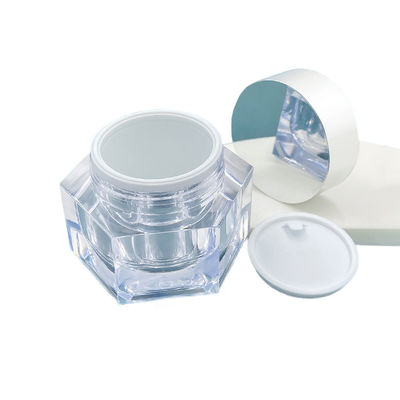 Kiểm tra rò rỉ kem chăm sóc da bình thiết kế đơn giản 30g / 50g Bao bì mỹ phẩm với mẫu