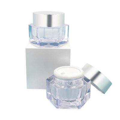 Kiểm tra rò rỉ kem chăm sóc da bình thiết kế đơn giản 30g / 50g Bao bì mỹ phẩm với mẫu