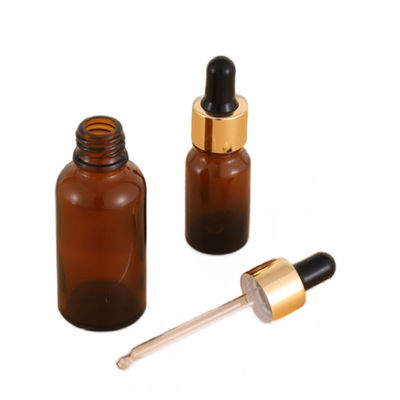 100ml Transparent Glass Foundation Bottle Round Dropper Cap Bao bì mỹ phẩm với mẫu miễn phí