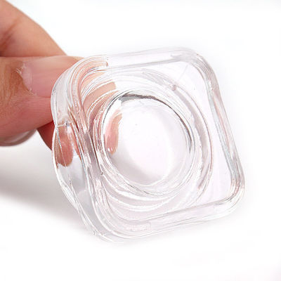 Chiếc chai đóng gói chăm sóc sắc đẹp tùy chỉnh với nền tảng thủy tinh