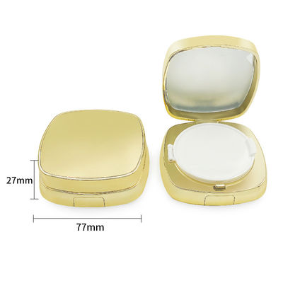 Snap Closure Transparent Empty Cushion Foundation Case cho du lịch