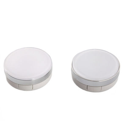 Tái lấp đầy Dewy Finish Round Compact Powder Cushion Foundation Case cho lớp phủ nhẹ đến trung bình