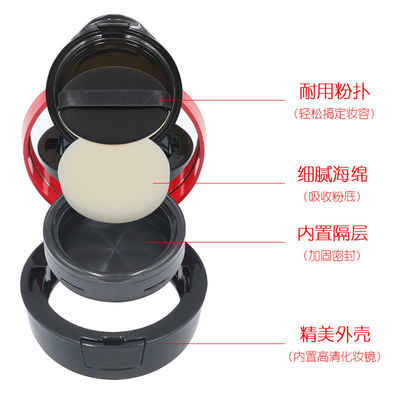 15g Capacity Empty Cushion Foundation Case for Dewy Finish Sale (Khóa nền đệm rỗng)