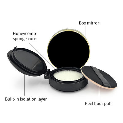 Snap Closure Empty Cushion Foundation Case cho trang trải nhẹ đến trung bình