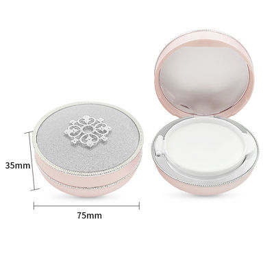 Vỏ bao bì mỹ phẩm tròn cho du lịch với lớp phủ nhẹ đến trung bình
