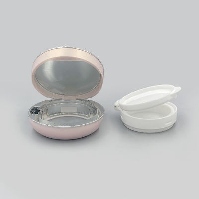 Vỏ bao bì mỹ phẩm tròn cho du lịch với lớp phủ nhẹ đến trung bình