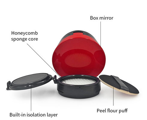 Xách bột nhỏ xíu 15g có thể cầm tay để trang điểm, chăm sóc da và đóng gói
