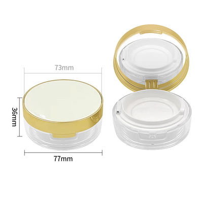 15g hình tròn, trong suốt, rỗng lỏng bột vỏ cho bột nhỏ gọn