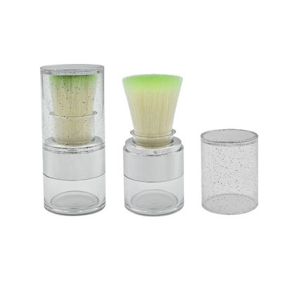 15g Twist Open Clear Loose Powder Case cho ứng dụng bột logo tùy chỉnh bền vững