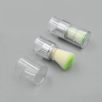 15g Twist Open Clear Loose Powder Case cho ứng dụng bột logo tùy chỉnh bền vững