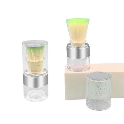 15g Twist Open Clear Loose Powder Case cho ứng dụng bột logo tùy chỉnh bền vững