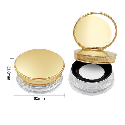 Nắp vít tròn 15g Vỏ bột lỏng rỗng có thể tái chế trong màu sắc trong suốt